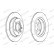 Brake Disc PREMIER DDF847 Ferodo