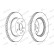 Brake Disc PREMIER DDF860 Ferodo