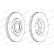 Brake Disc PREMIER DDF927 Ferodo, Thumbnail 2
