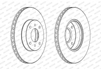Brake Disc PREMIER DDF959 Ferodo