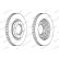 Brake Disc PREMIER DDF974 Ferodo, Thumbnail 2