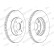 Brake Disc PREMIER DDF975C Ferodo, Thumbnail 2