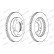 Brake Disc PREMIER DDF993 Ferodo, Thumbnail 2