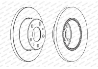 Brake Disc PREMIER FCR196A Ferodo