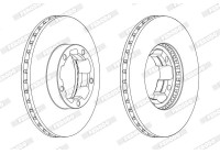 Brake Disc PREMIER FCR261A Ferodo