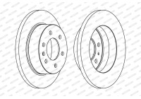 Brake Disc PREMIER FCR311A Ferodo