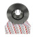 Brake Disc PREMIER FCR320A Ferodo, Thumbnail 3