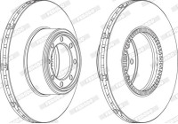 Brake Disc PREMIER FCR321A Ferodo