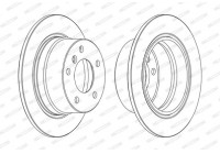 Brake Disc PREMIER High Carbon DDF1028C Ferodo