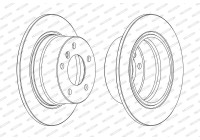 Brake Disc PREMIER High Carbon DDF1028C Ferodo