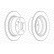 Brake Disc PREMIER High Carbon DDF1028C Ferodo