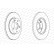 Brake Disc PREMIER High Carbon DDF1219C Ferodo