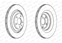 Brake Disc PREMIER High Carbon DDF1240C Ferodo