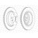Brake Disc PREMIER High Carbon DDF1285C Ferodo