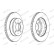 Brake Disc PREMIER High Carbon DDF1301C Ferodo, Thumbnail 2