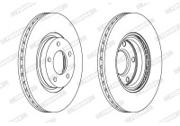 Brake Disc PREMIER High Carbon DDF1312C Ferodo