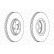 Brake Disc PREMIER High Carbon DDF1405C-1 Ferodo
