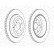 Brake Disc PREMIER High Carbon DDF1531C Ferodo
