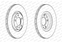 Brake Disc PREMIER High Carbon DDF1652C Ferodo