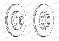 Brake Disc PREMIER High Carbon DDF1711C Ferodo