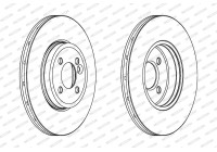 Brake Disc PREMIER High Carbon DDF1711C Ferodo