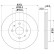 Brake Disc PRO 8DD 355 116-541 Hella