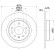 Brake Disc PRO 8DD 355 119-111 Hella