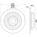 Brake disc PRO 8DD 355 133-781 Hella