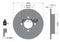 Brake Disc PRO 92117103 Textar