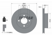 Brake Disc PRO 92128503 Textar