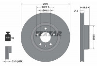 Brake Disc PRO+ 92132205 Textar