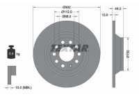 Brake Disc PRO 92132503 Textar