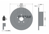 Brake Disc PRO 92135903 Textar
