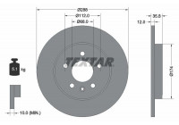 Brake Disc PRO 92137003 Textar