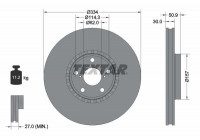 Brake Disc PRO 92147803 Textar