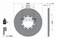 Brake Disc PRO 92152003 Textar