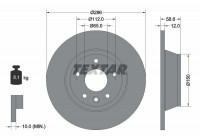 Brake Disc PRO 92159403 Textar