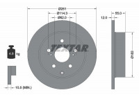 Brake Disc PRO 92162103 Textar