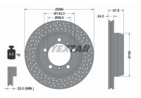 Brake Disc PRO+ 92176705 Textar