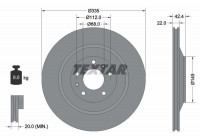 Brake Disc PRO+ 92177005 Textar