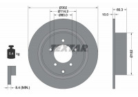 Brake Disc PRO 92177303 Textar