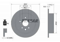 Brake Disc PRO 92179803 Textar