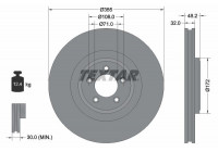 Brake Disc PRO+ 92186305 Textar