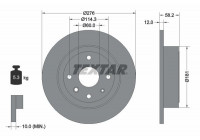 Brake Disc PRO 92225103 Textar