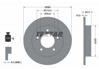 Brake Disc PRO 92226103 Textar