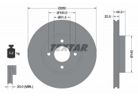 Brake Disc PRO 92239903 Textar