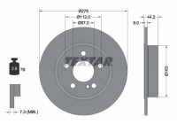 Brake Disc PRO 92241303 Textar