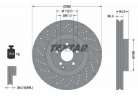 Brake Disc PRO+ 92260305 Textar