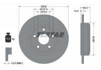 Brake Disc PRO 92274703 Textar