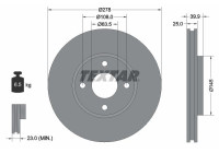 Brake Disc PRO 92279003 Textar